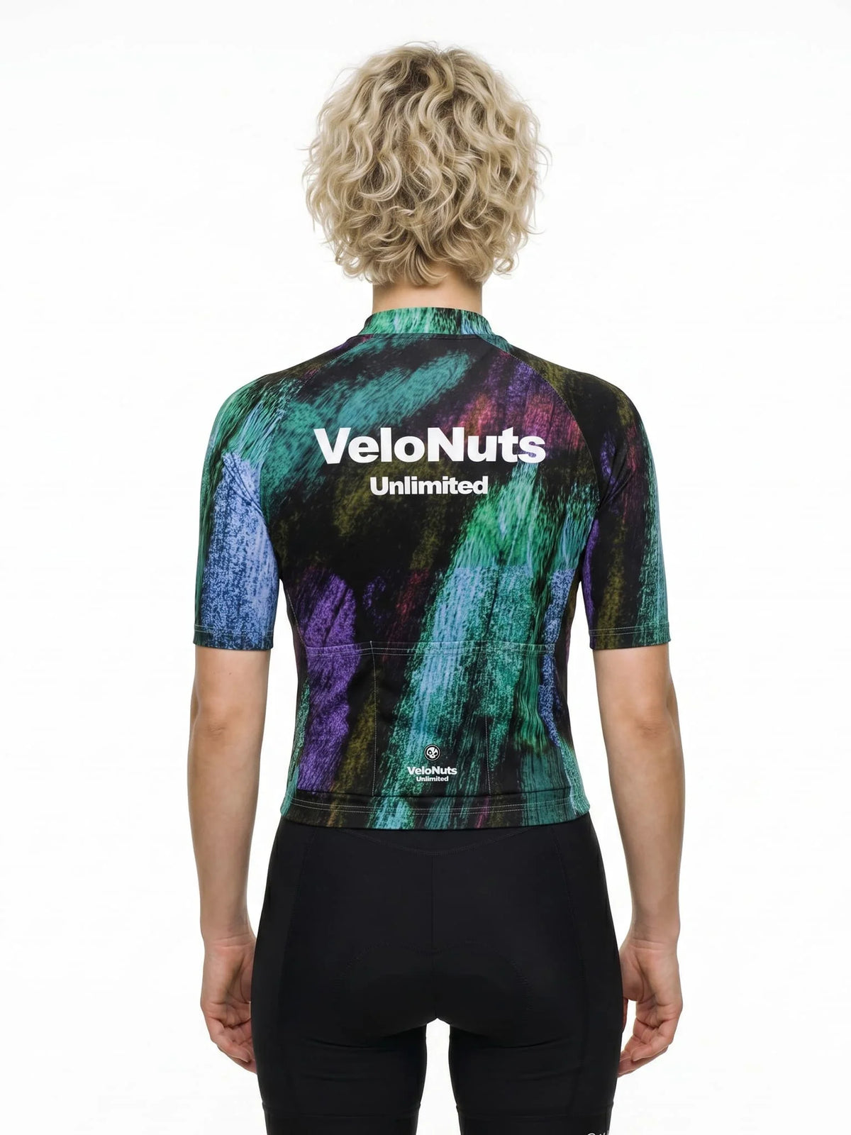 ROCKBROS dames fietsshirt Street Graffiti ademend wielershirt Neon Chalk