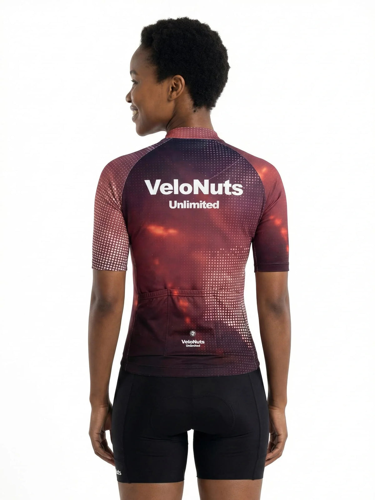 ROCKBROS dames fietsshirt Retro Signal ademend wielershirt Cosmic Halftone