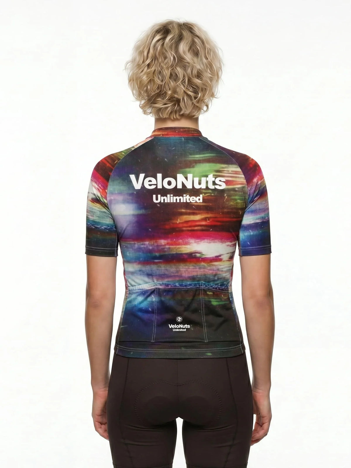 ROCKBROS dames fietsshirt Retro Signal ademend wielershirt Aurora Static