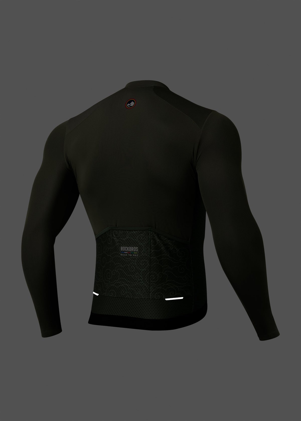 Road-to-Sky heren fietsshirt met lange mouwen