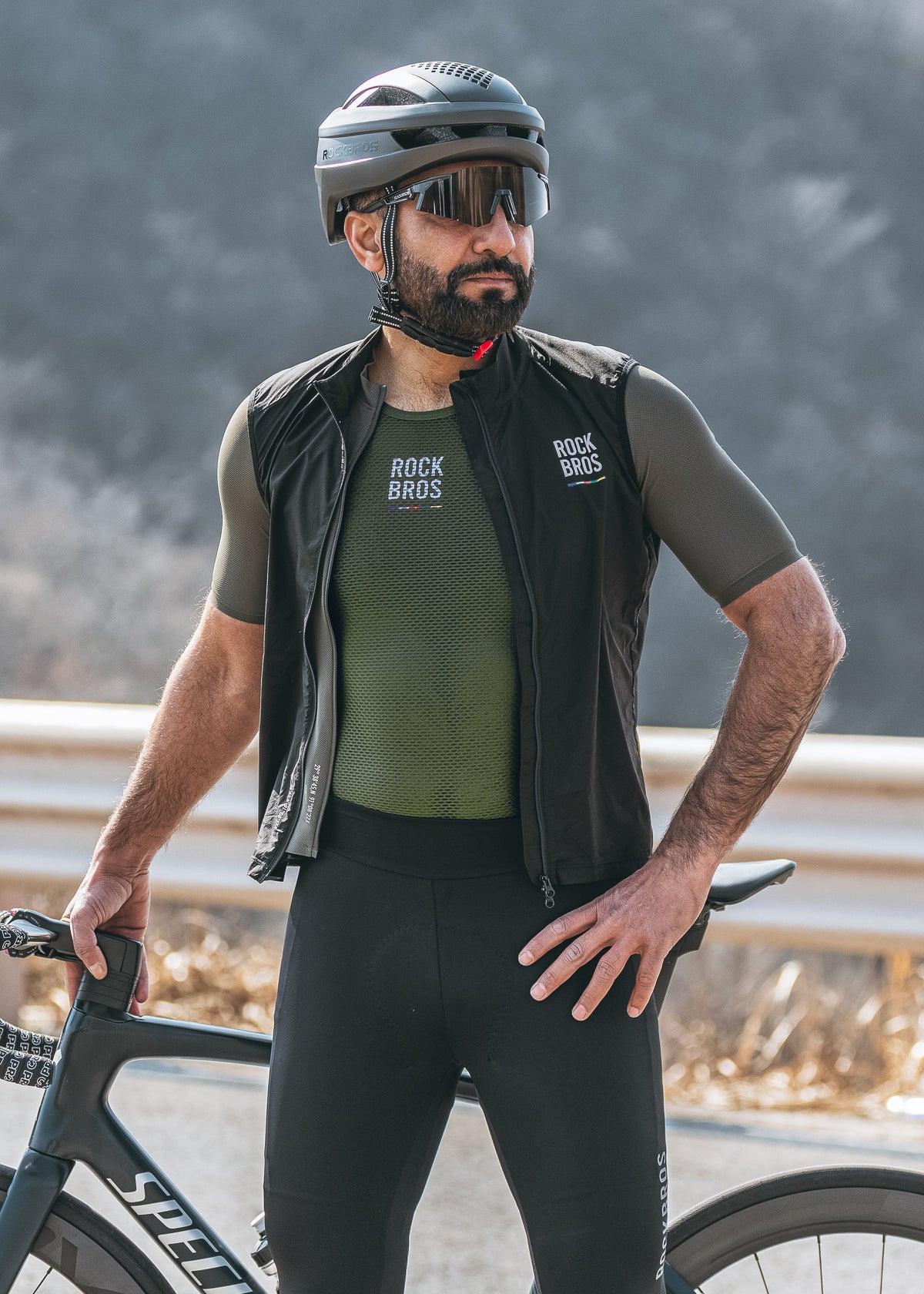 Road-to-Sky mouwloos fietsondershirt