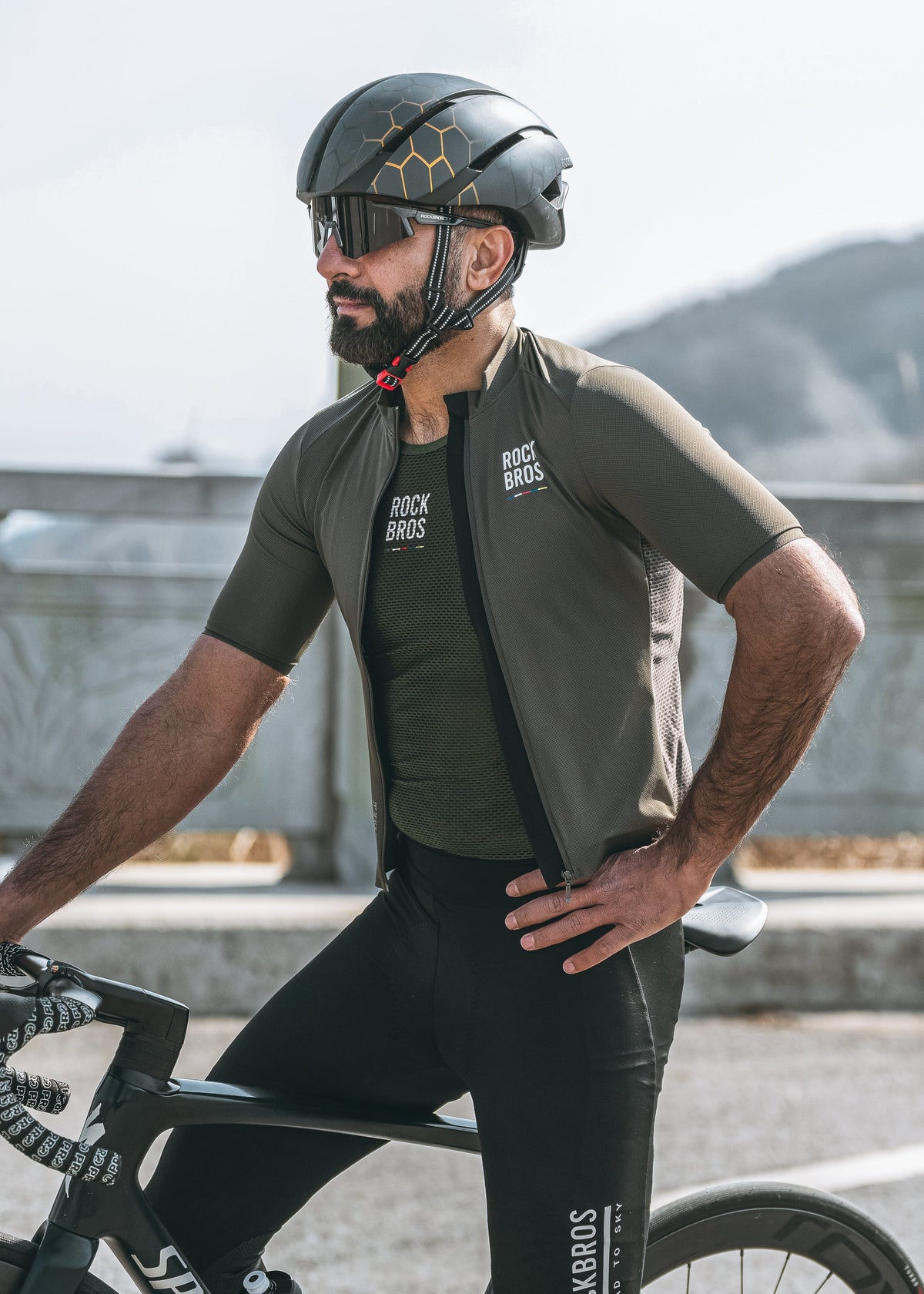 Road-to-Sky mouwloos fietsondershirt