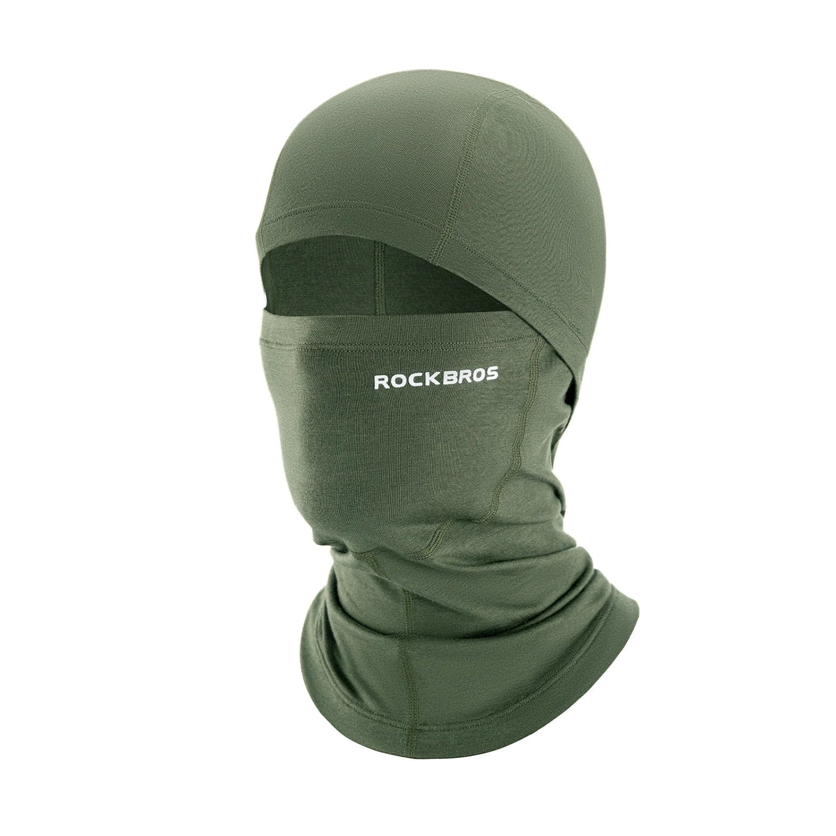 Winterbivakmuts van Tencel en merinowol – Groen | ROCKBROS