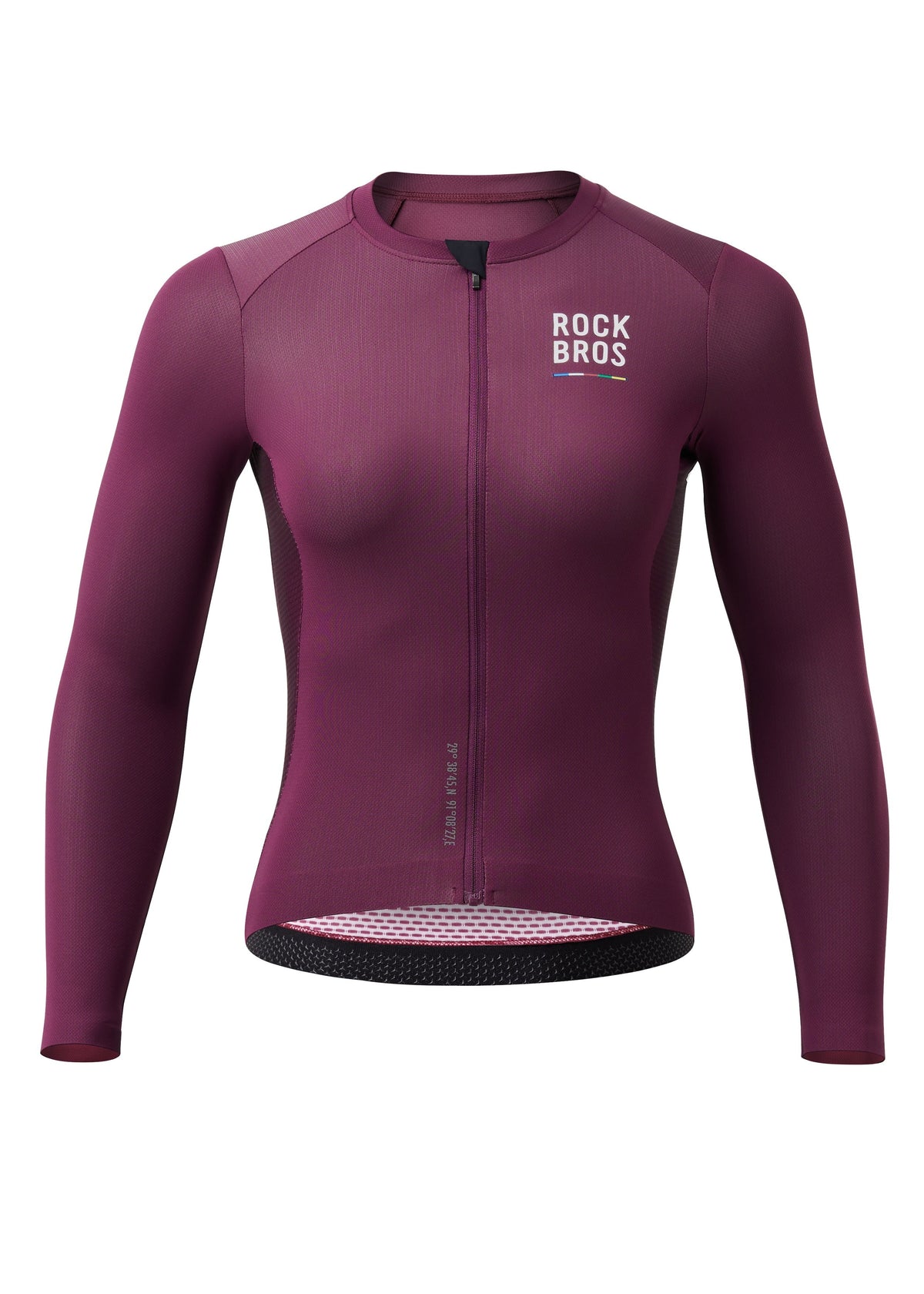 ROCKBROS dames lange mouw fietsshirt road-to-sky#Donkerpaars