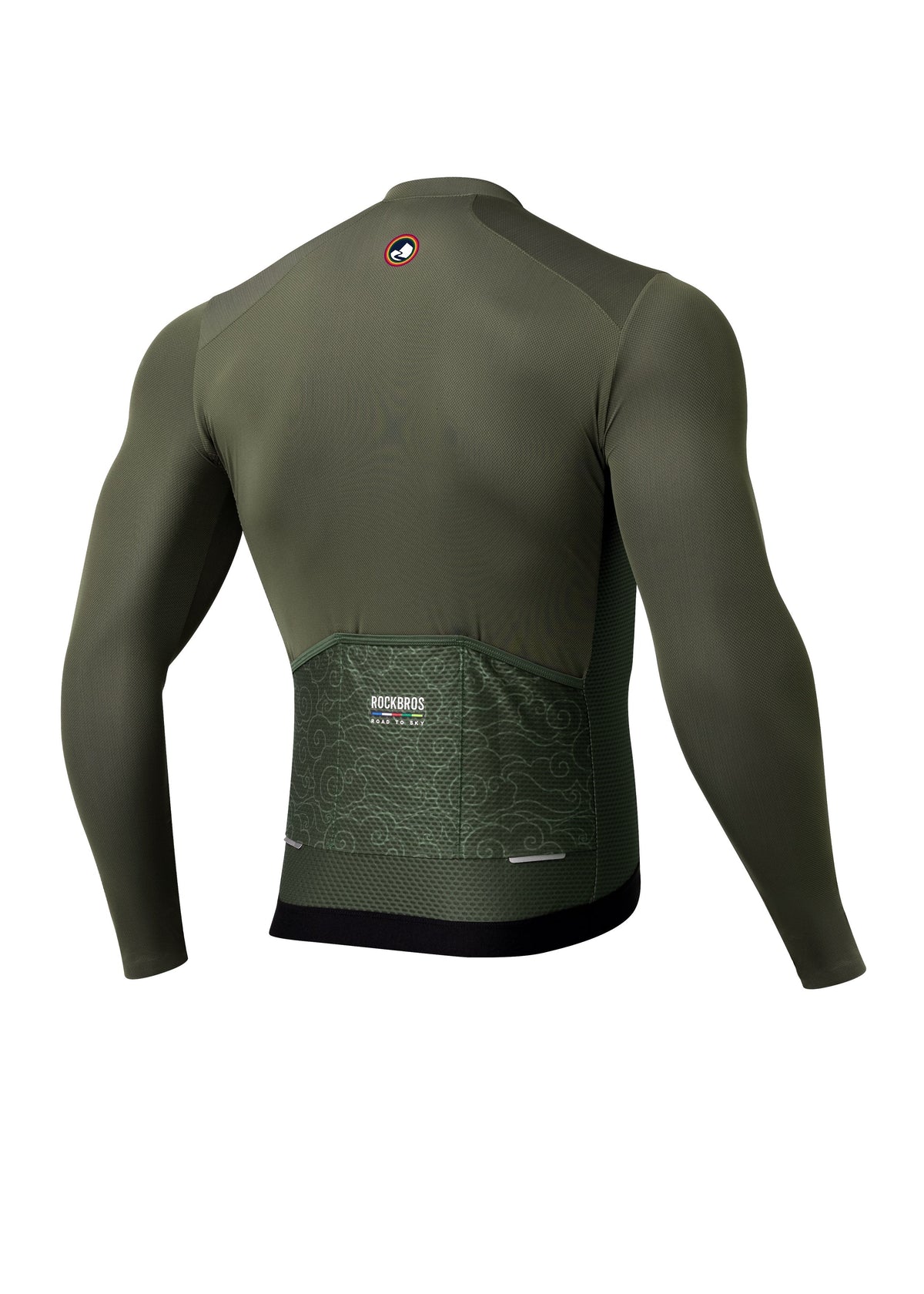 Road-to-Sky heren fietsshirt met lange mouwen