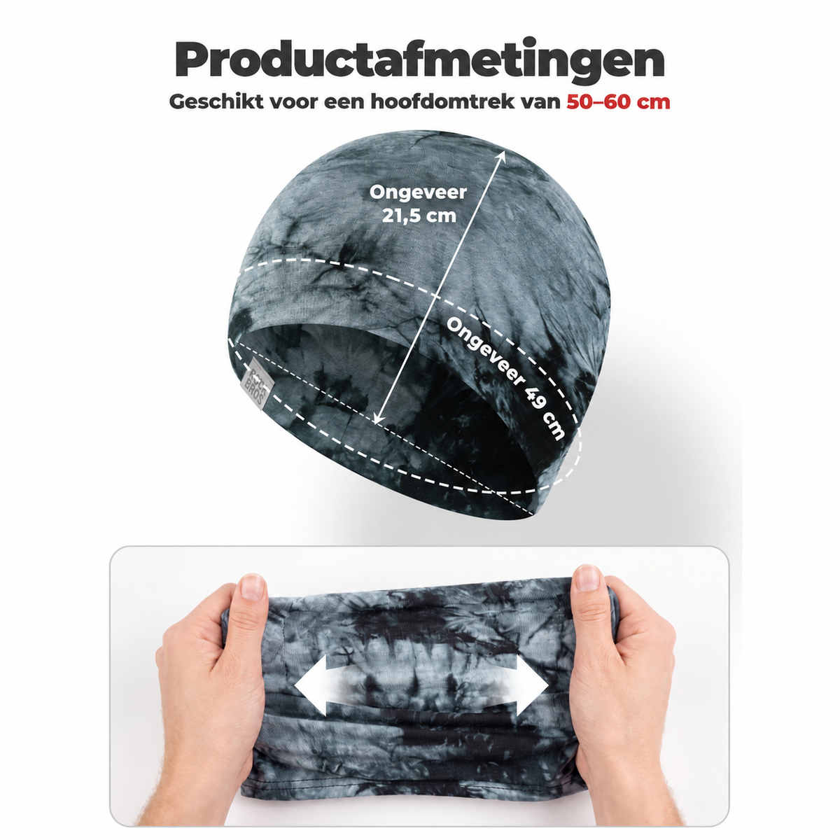 Fietsmuts van Tencel en merinowol - afbeelding 7