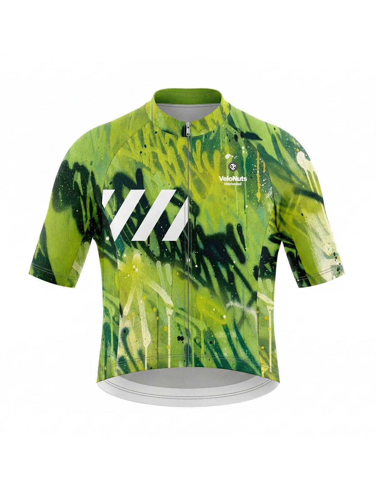 ROCKBROS dames fietsshirt Street Graffiti ademend wielershirt Lime Tag