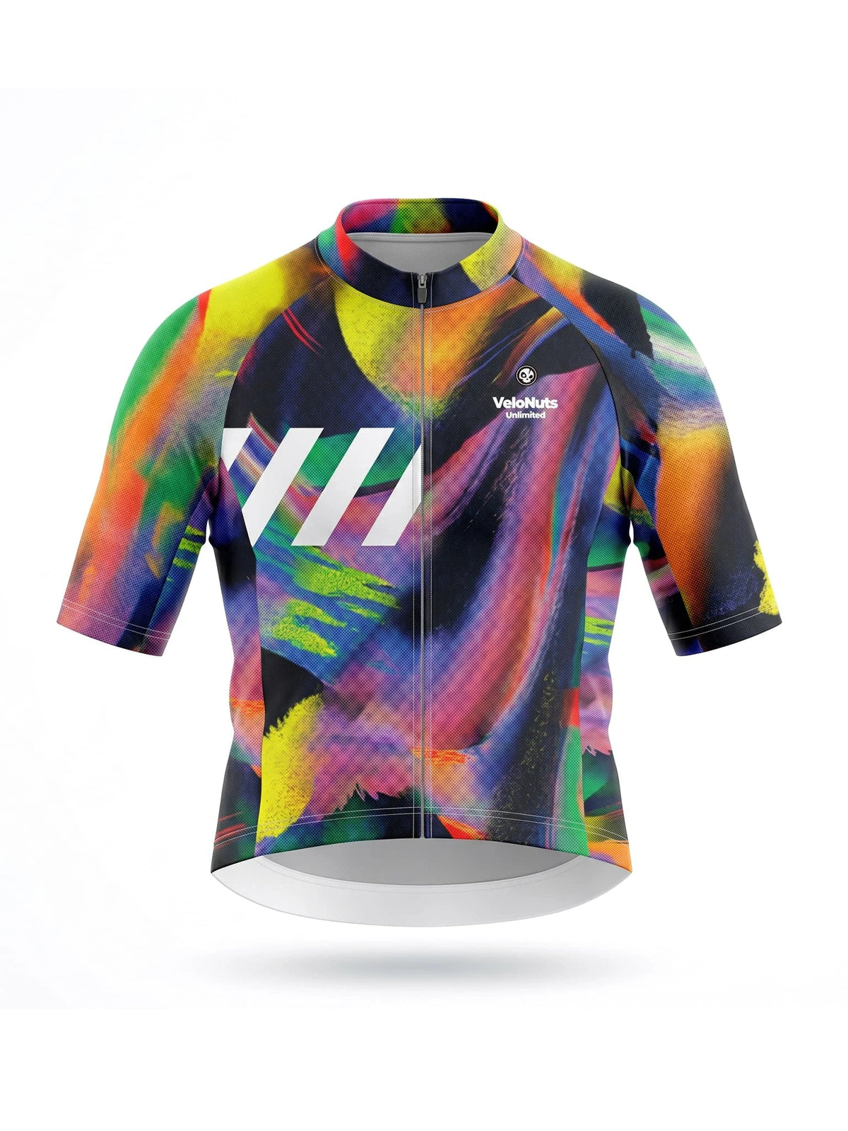 ROCKBROS dames fietsshirt Pixel Riot ademend wielershirt Vertical Glitch