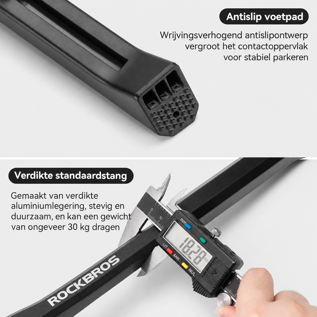 Verstelbare fietsstandaard van aluminiumlegering - detail 12