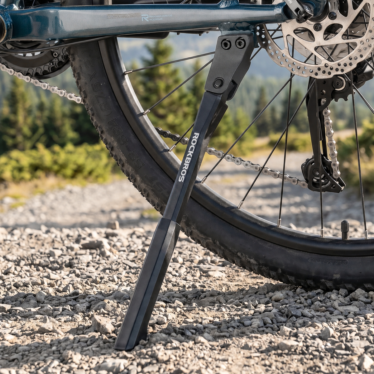 Verstelbare fietsstandaard van aluminiumlegering - detail 9