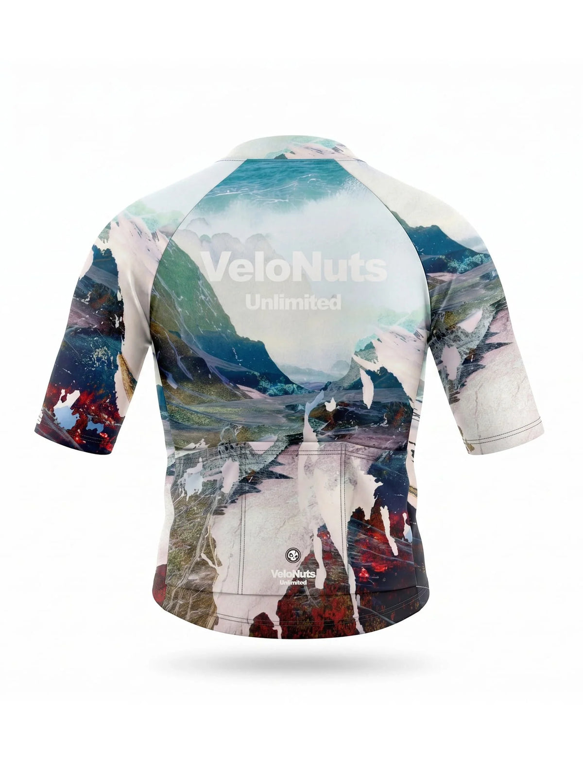 ROCKBROS dames fietsshirt Terrain Blocks ademend wielershirt Alpine Fracture
