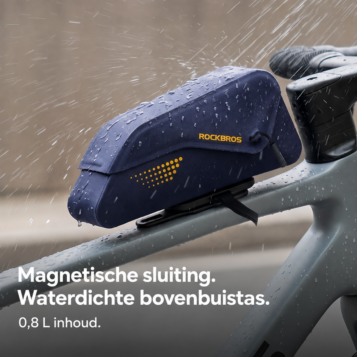 Waterdichte magnetische bovenbuistas 0,8 L - afbeelding 7