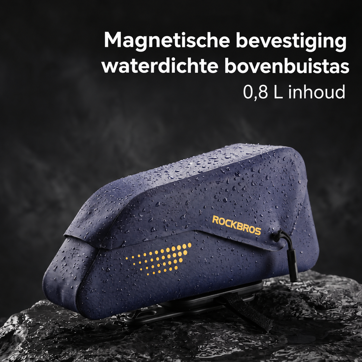 Waterdichte magnetische bovenbuistas 0,8 L - afbeelding 13