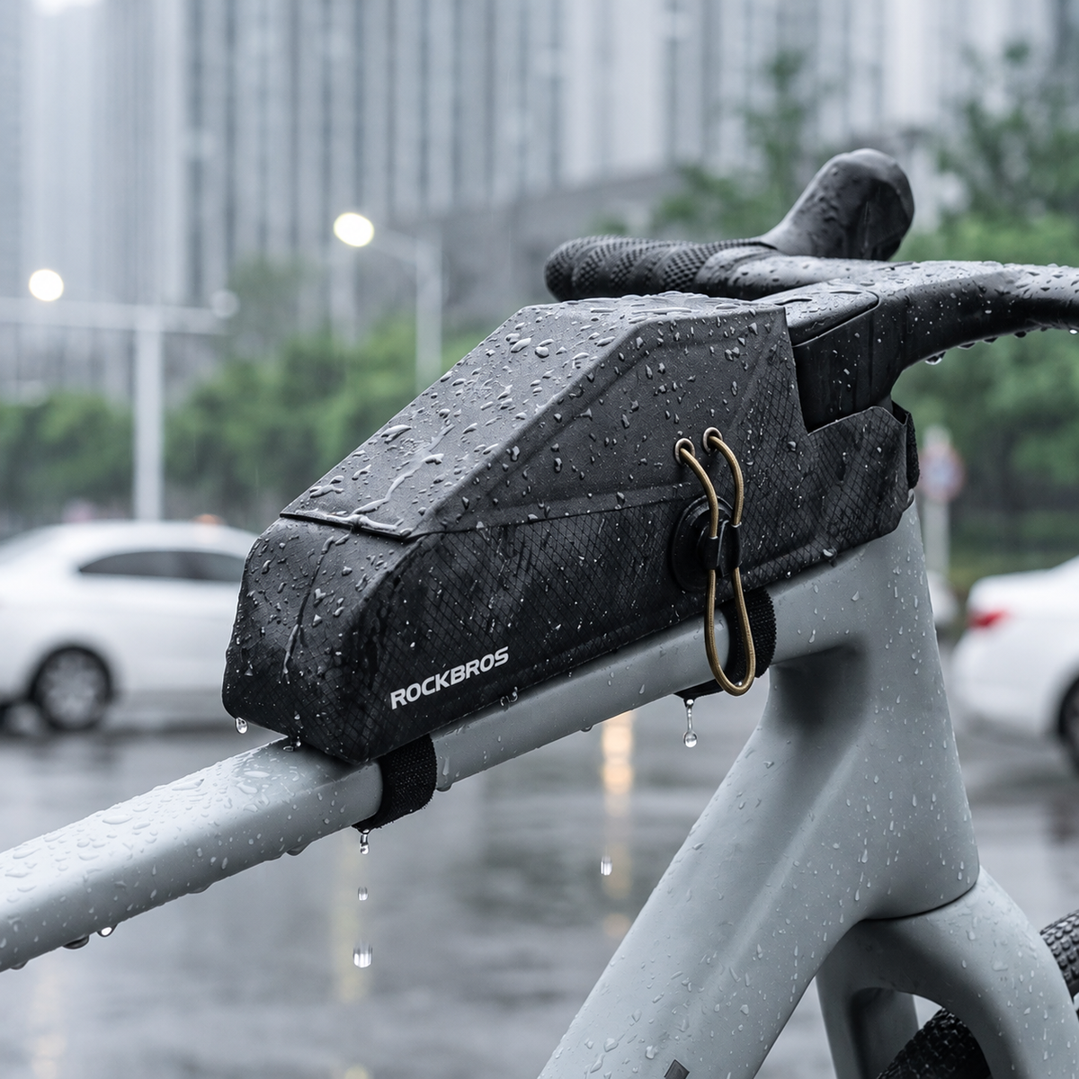 Compacte bovenbuistas voor fiets 0,8 L - afbeelding 3