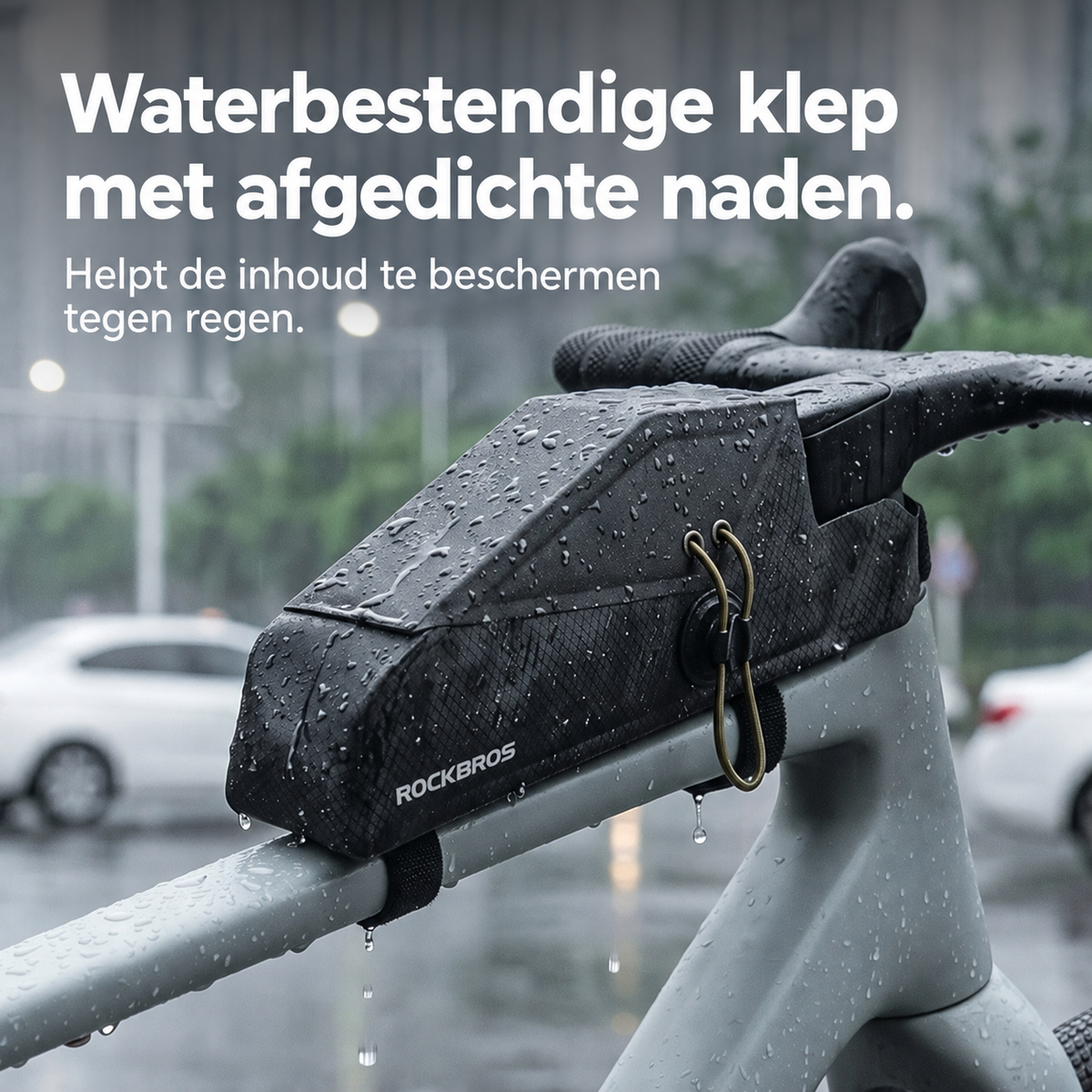 Compacte bovenbuistas voor fiets 0,8 L - afbeelding 6