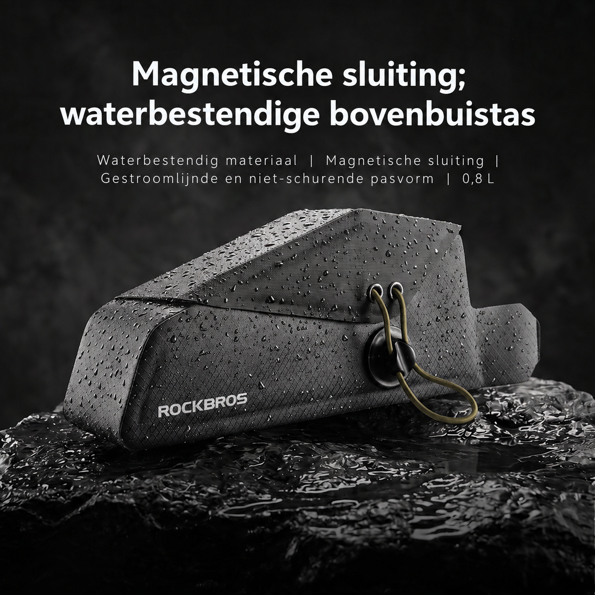 Compacte bovenbuistas voor fiets 0,8 L - afbeelding 9