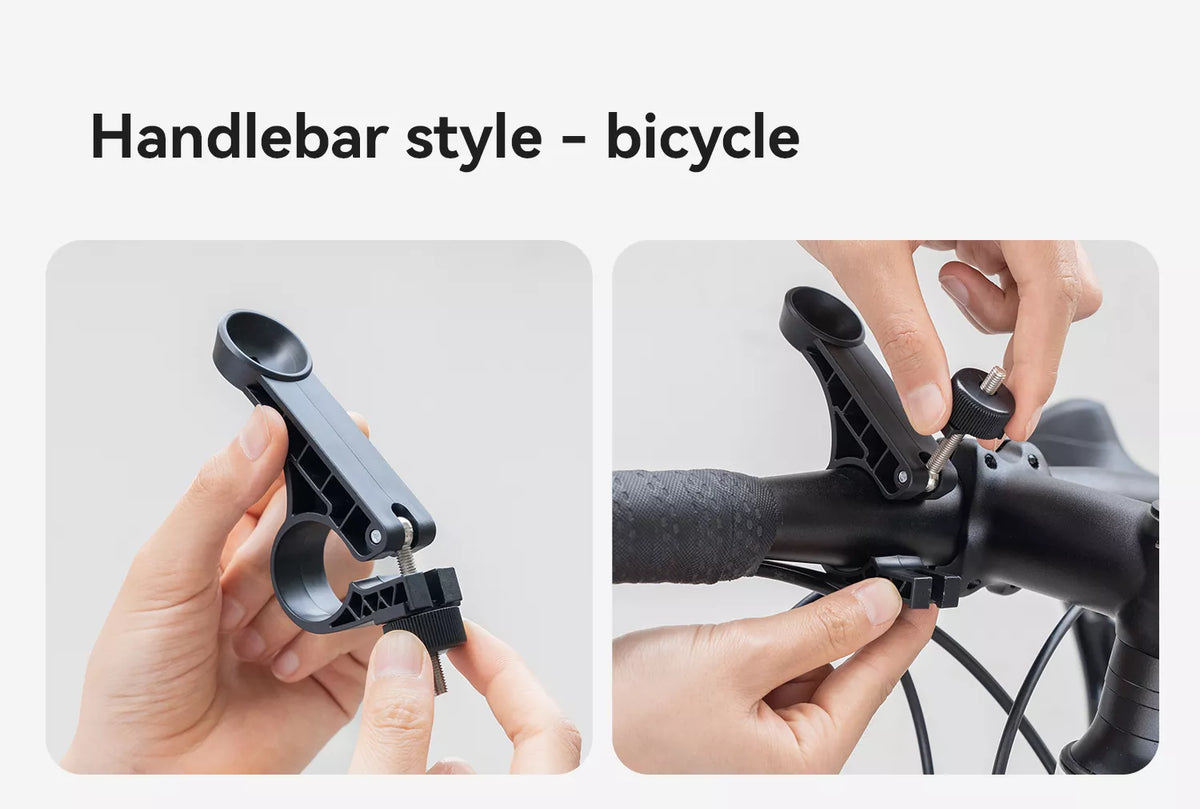 360° schokabsorberende telefoonhouder voor fiets en motor