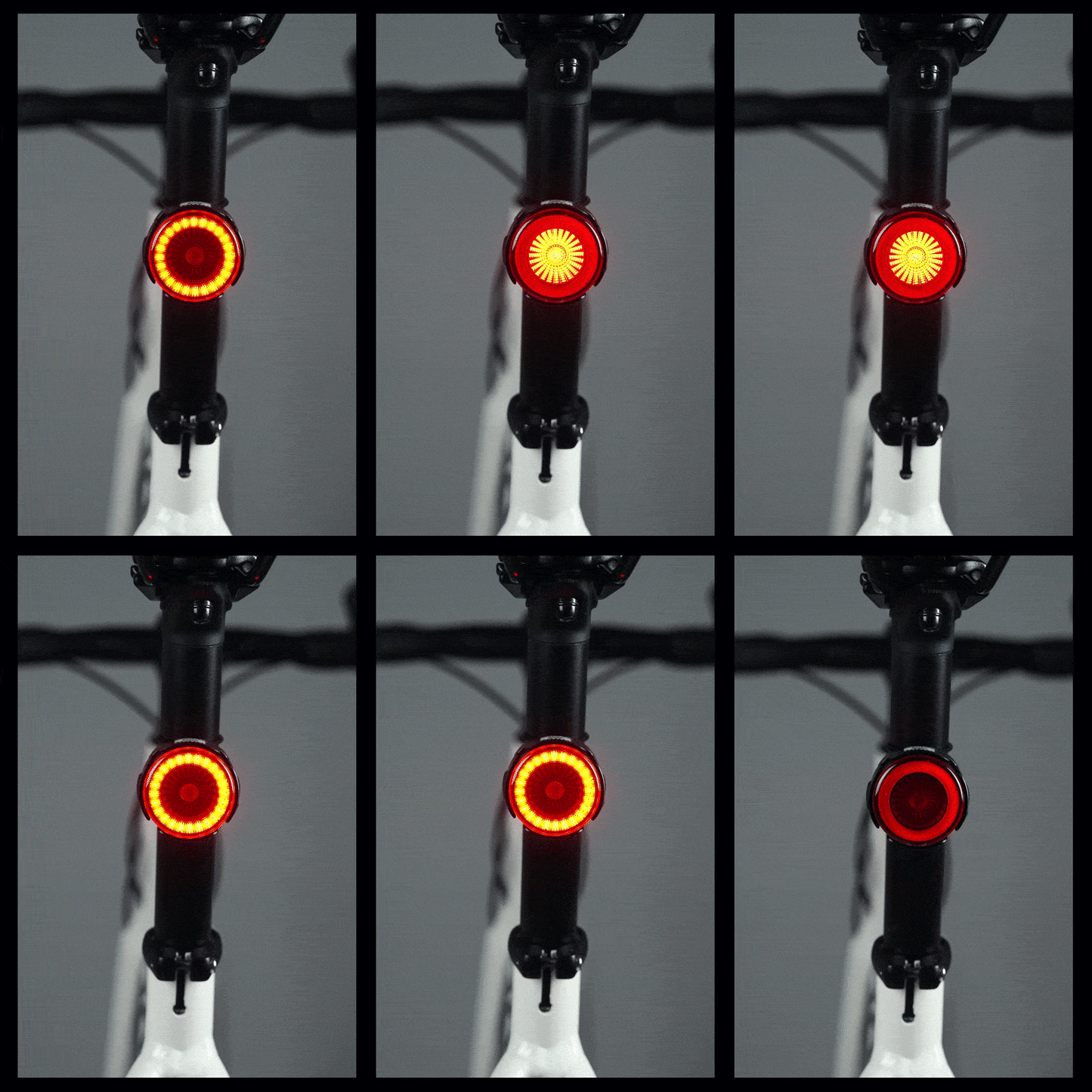ROCKBROS Road-to-Sky Bike Rear Light - SUPER6 - ROCKBROS-UK