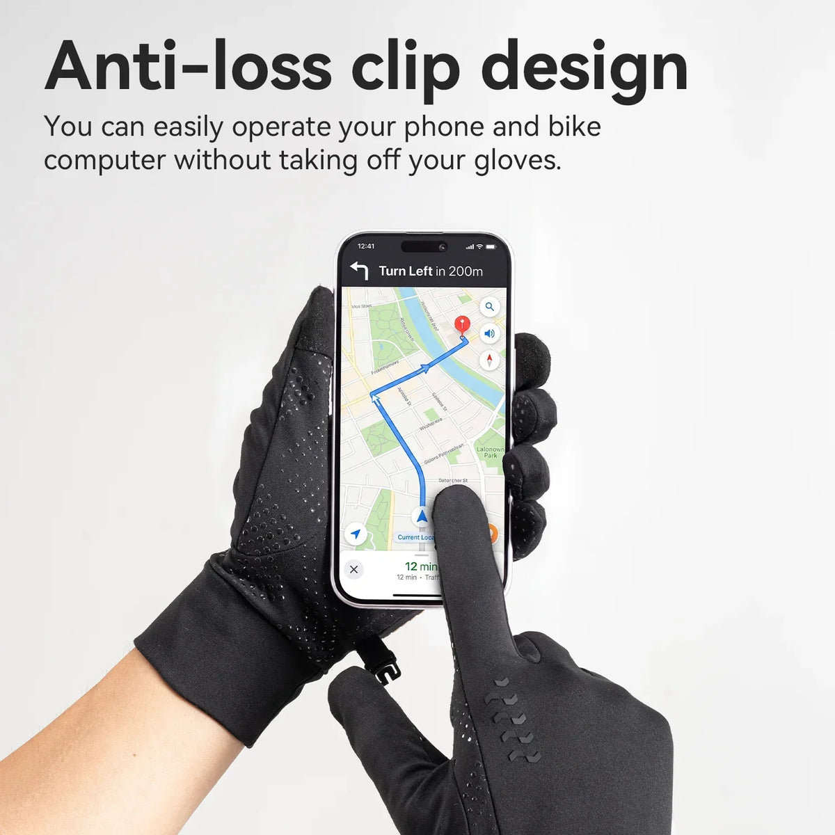 ThermoGrip winter fietshandschoenen