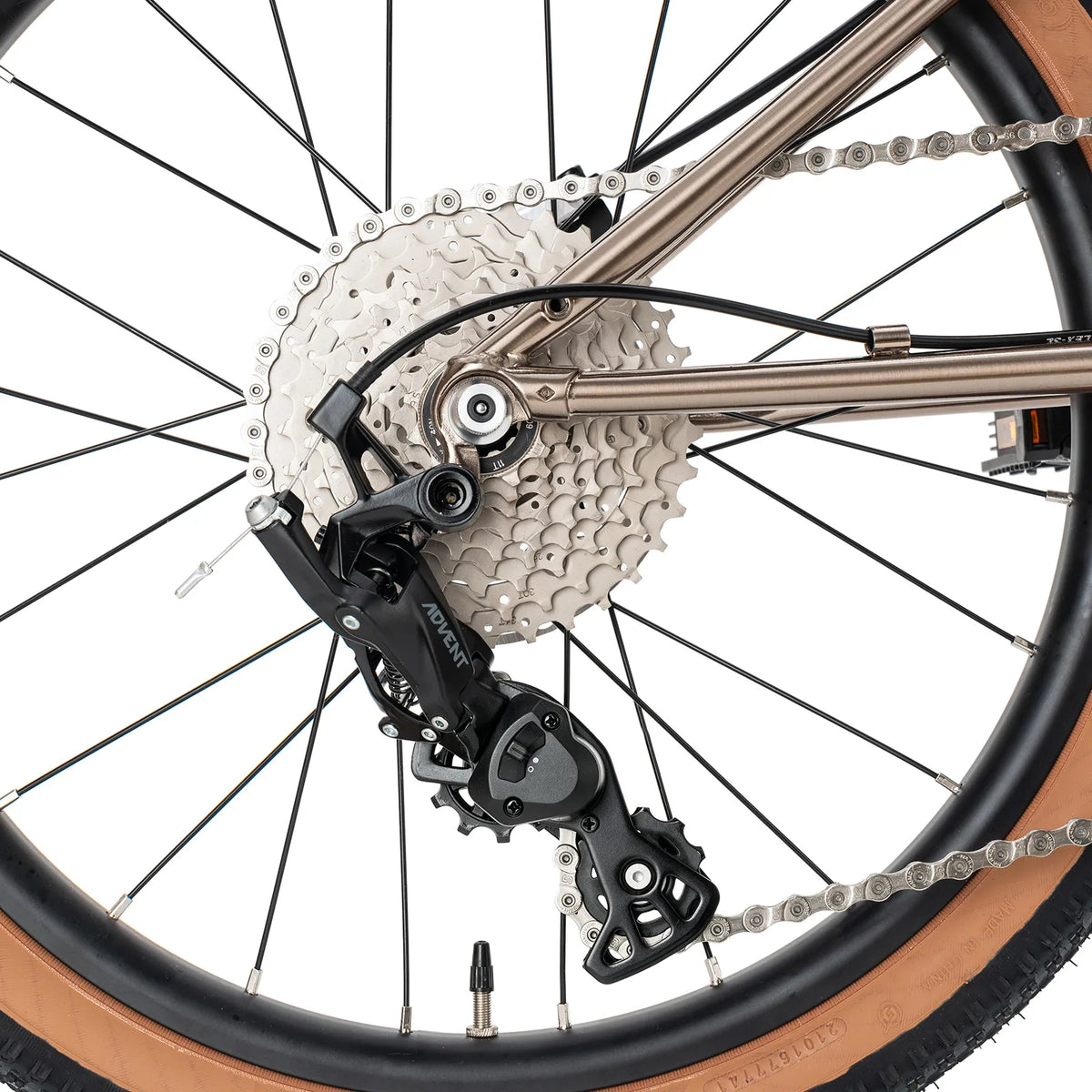 Gravis 20-inch gravel vouwfiets met MicroShift Advent 9-speed