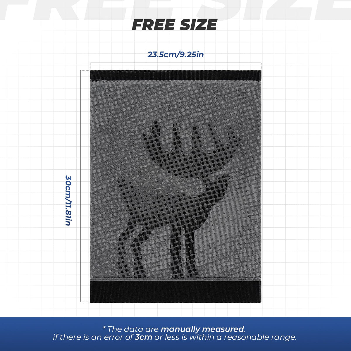 Winter nekwarmer van fleece met ademende zones