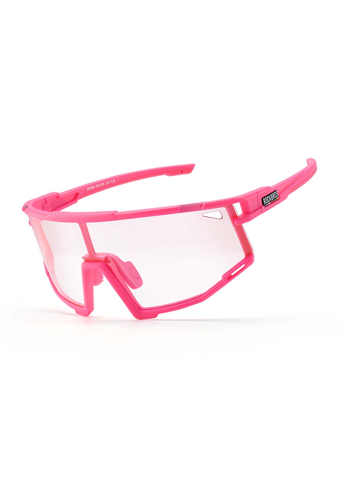 ROCKBROS road-to-sky fietsbril gepolariseerd en meekleurend#kleur_meekleurend roze