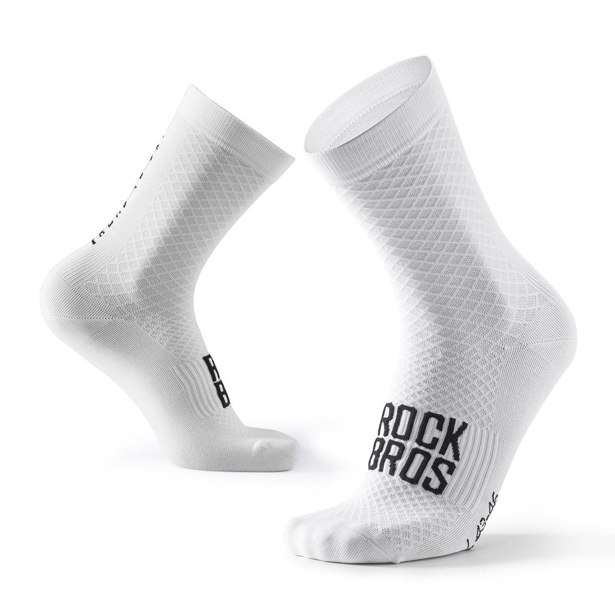 ROAD TO SKY Cycling Stockings #Color_White