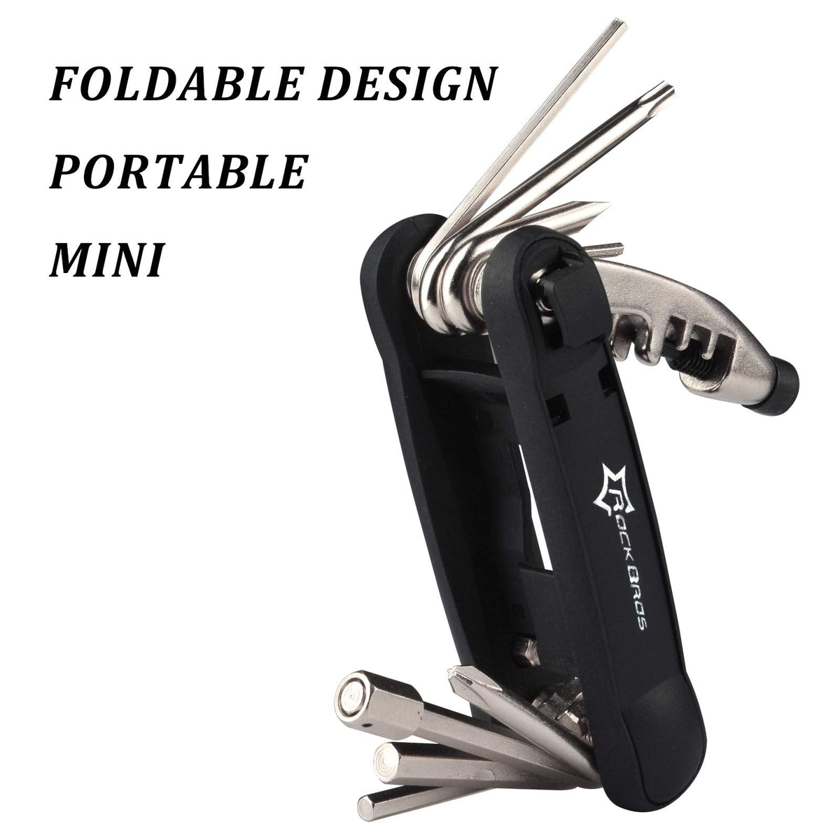 ROCKBROS draagbare fietsreparatieset 12-in-1 multifunctionele zaktool
