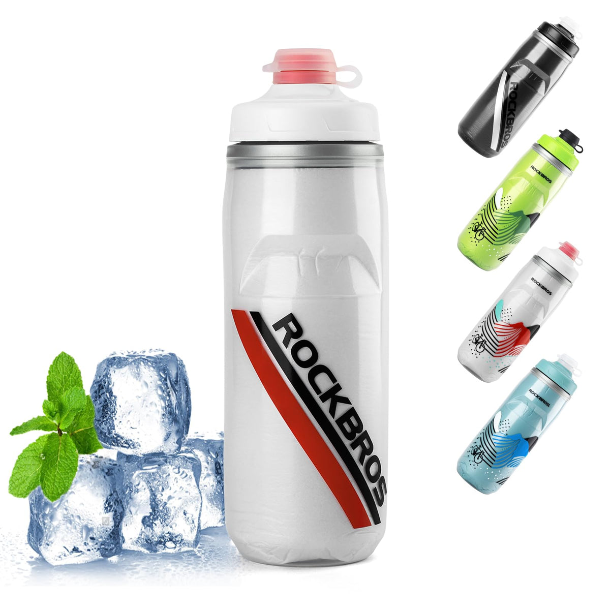 Geïsoleerde lekvrije fiets bidon 620 ml
