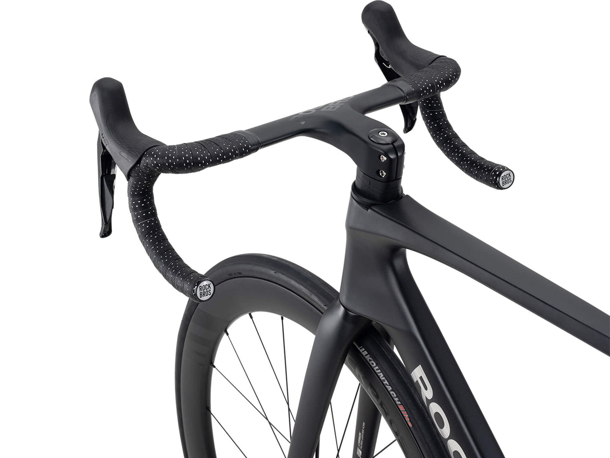 ROCKBROS Aero Rennräder PGZ RH 1.5 Mattschwarz Lenker