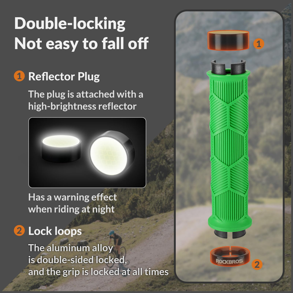 ROCKBROS antislip fietshandvatten van rubber