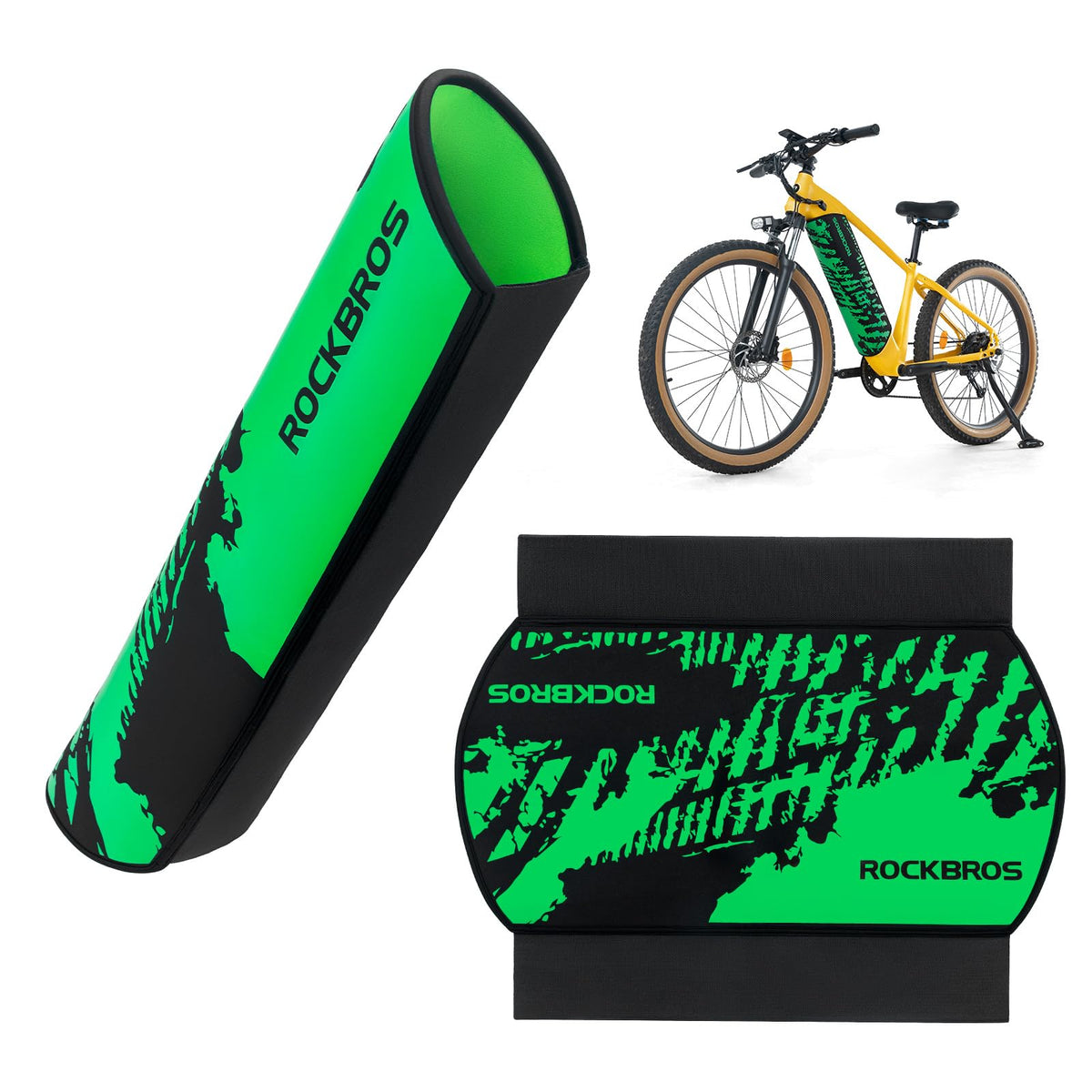 Beschermhoes voor geïntegreerde e-bikeaccu 28–38 cm