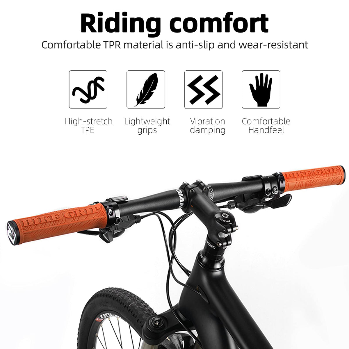 ROCKBROS mtb fietshandvatten met dubbel lock-systeem