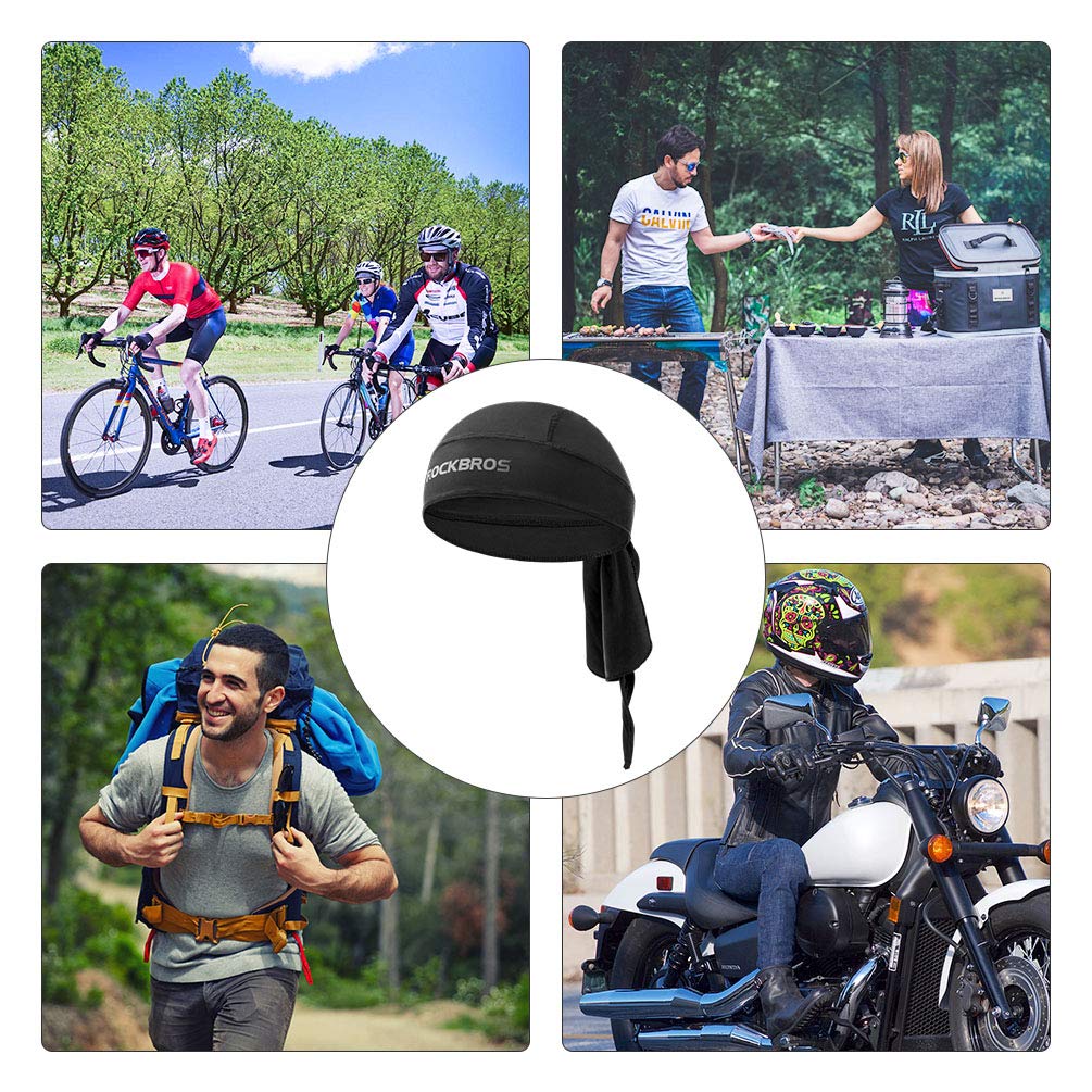 Sneldrogende bandana voor onder de helm
