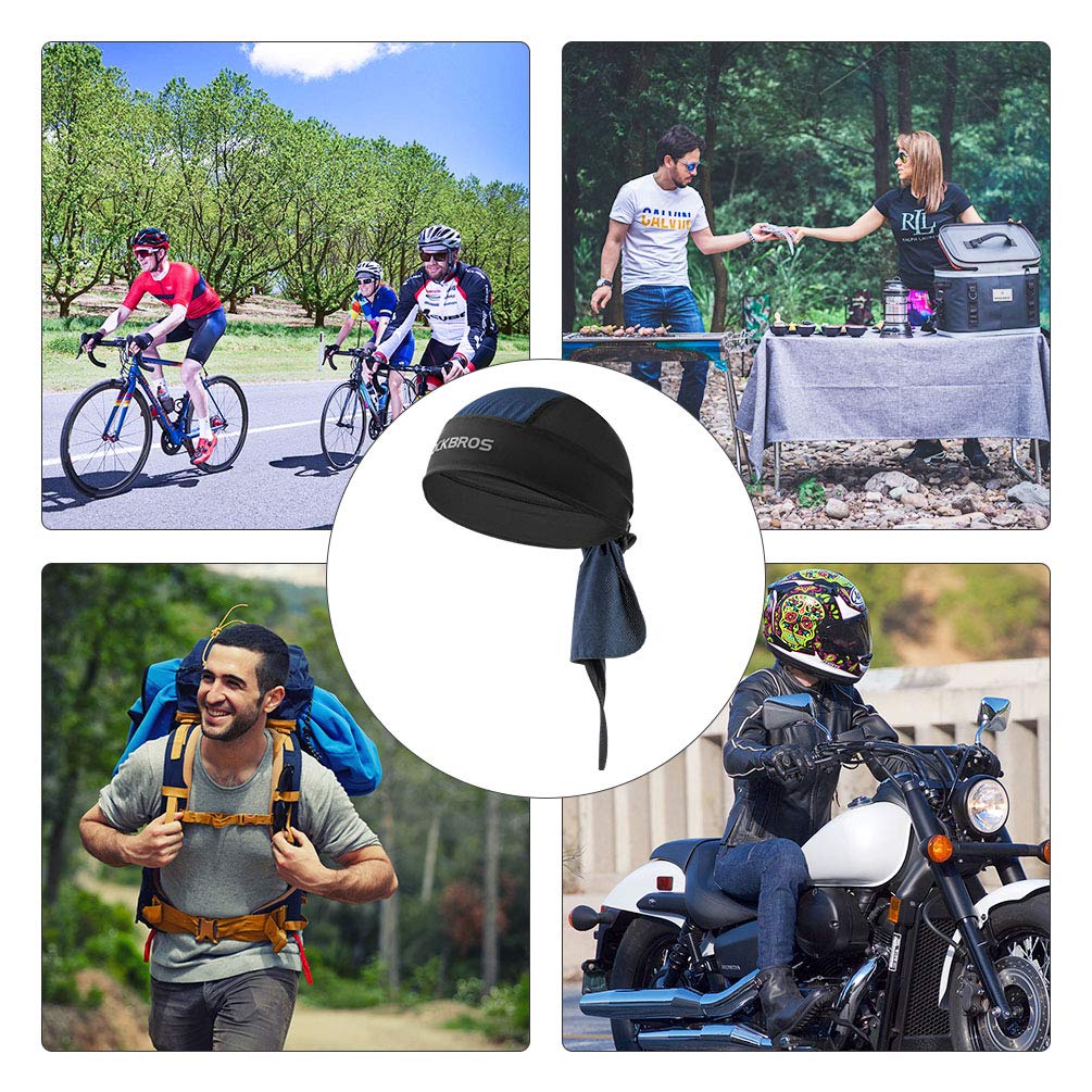 Sneldrogende bandana voor onder de helm