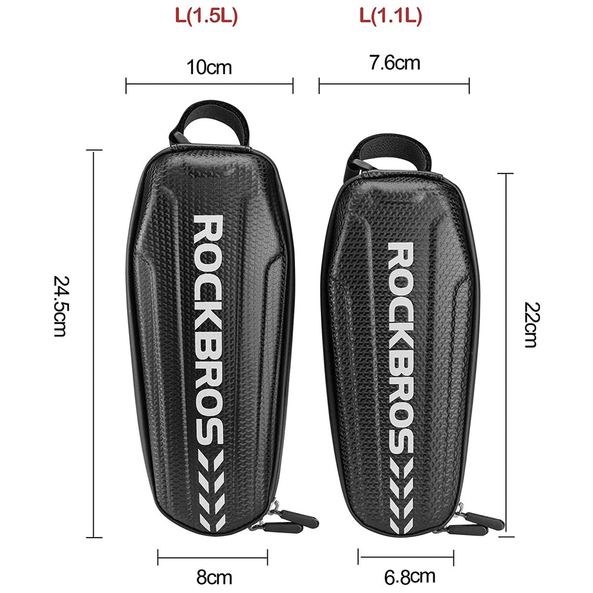 ROCKBROS hard shell bovenbuis fietstas schokbestendig waterproof#maat_l_(1,5l)