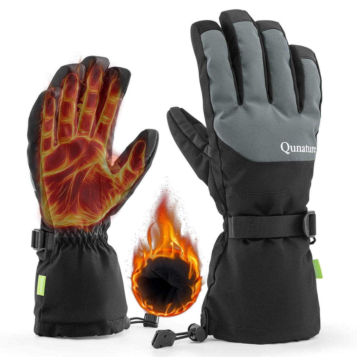Warme waterdichte skihandschoenen met touchscreen – Qunature – afbeelding 7