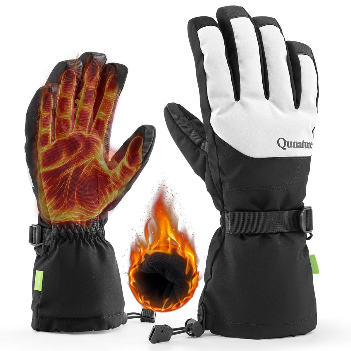 Warme waterdichte skihandschoenen met touchscreen – Qunature – afbeelding 8