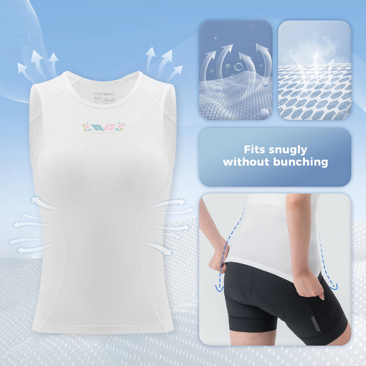 TVI Women’s Cycling Sweatshirt – Breathe Easy, Ride Comfortably!