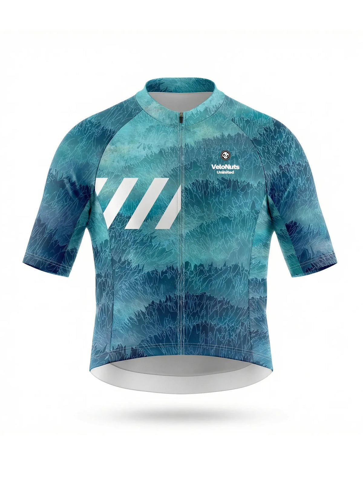 ROCKBROS heren fietsshirt Liquid Terrain ademend wielershirt Reef Contour