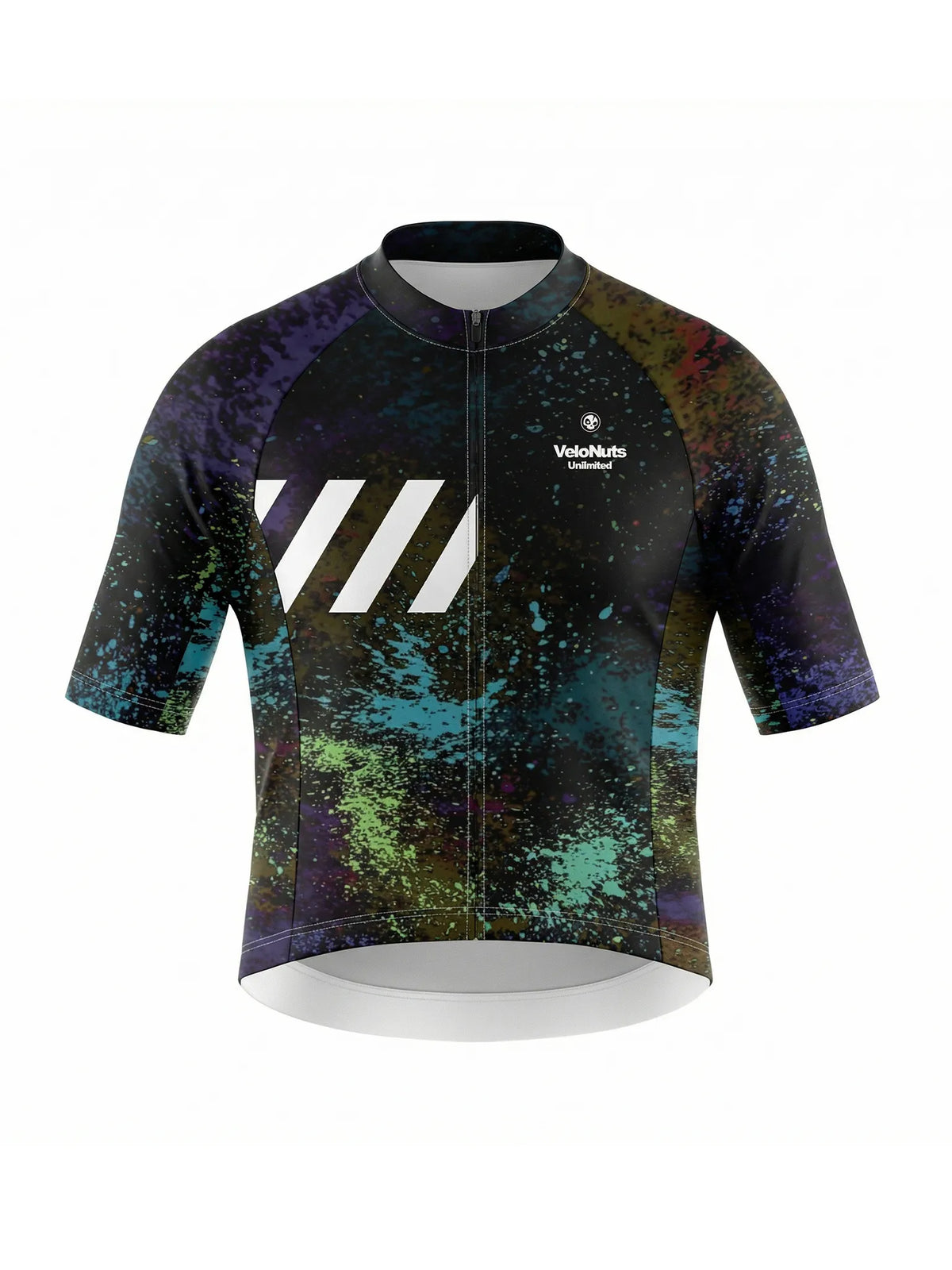 ROCKBROS dames fietsshirt Ink Burst ademend wielershirt Cosmic Spray