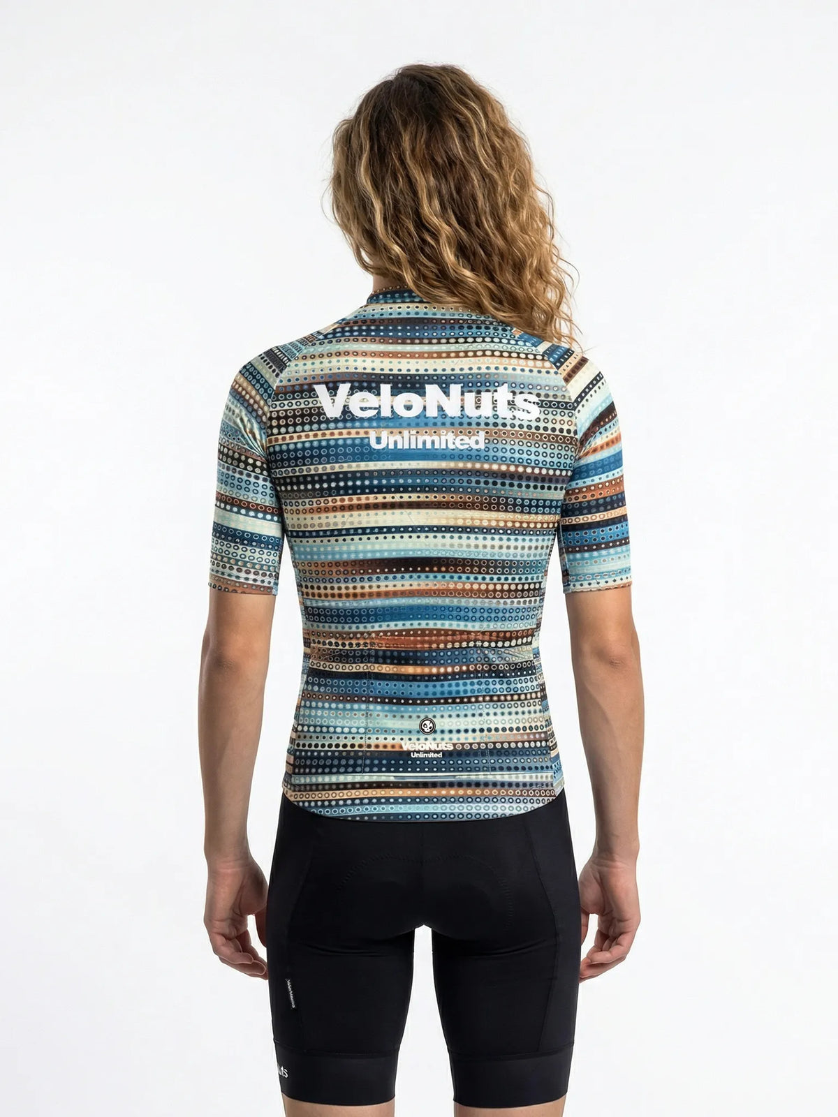 ROCKBROS dames fietsshirt Retro Signal ademend wielershirt Dotwave Stripe