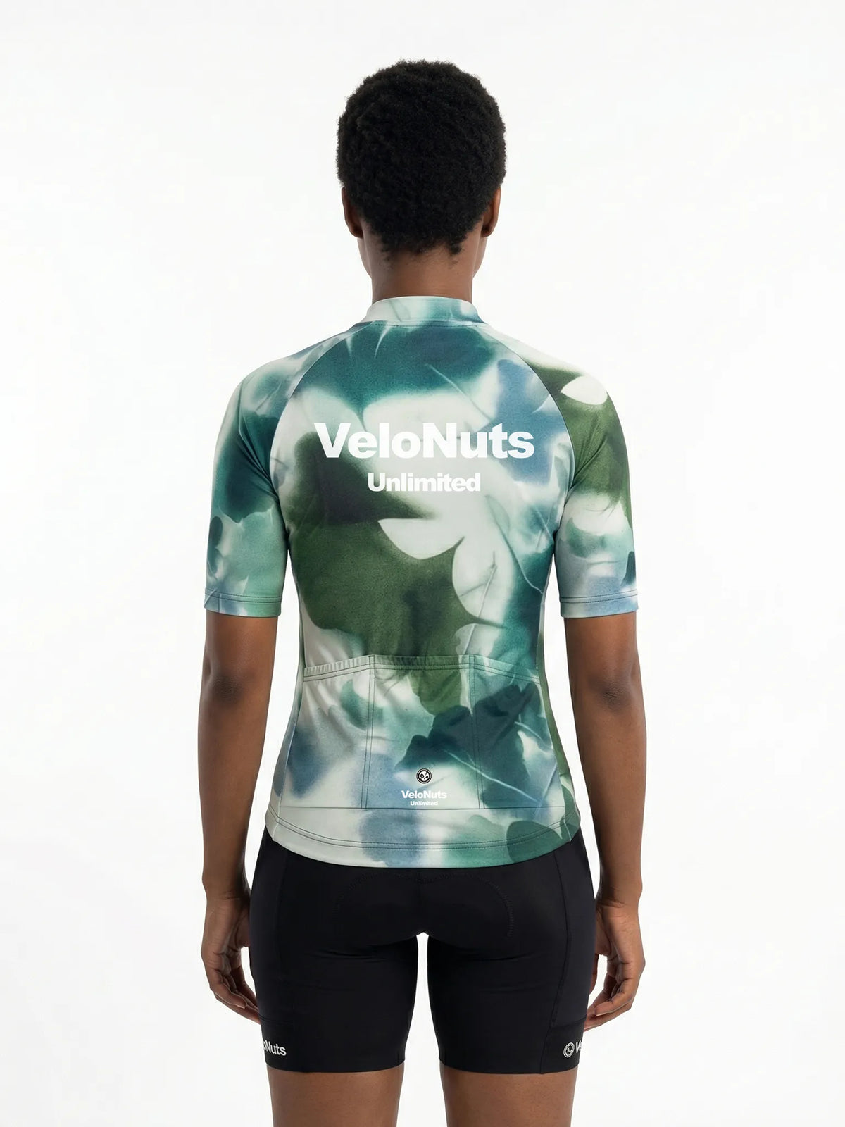 ROCKBROS dames fietsshirt Wild Garden ademend wielershirt Mist Leaf Canopy