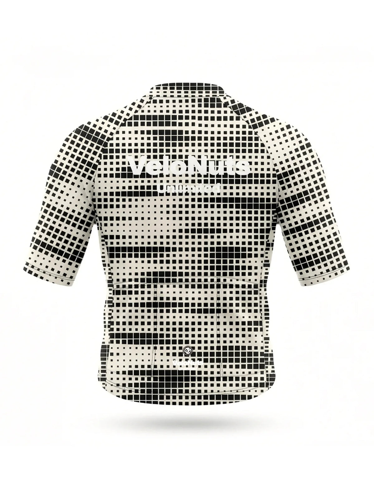 ROCKBROS dames fietsshirt Pixel Riot ademend wielershirt Mono Pixel Grid