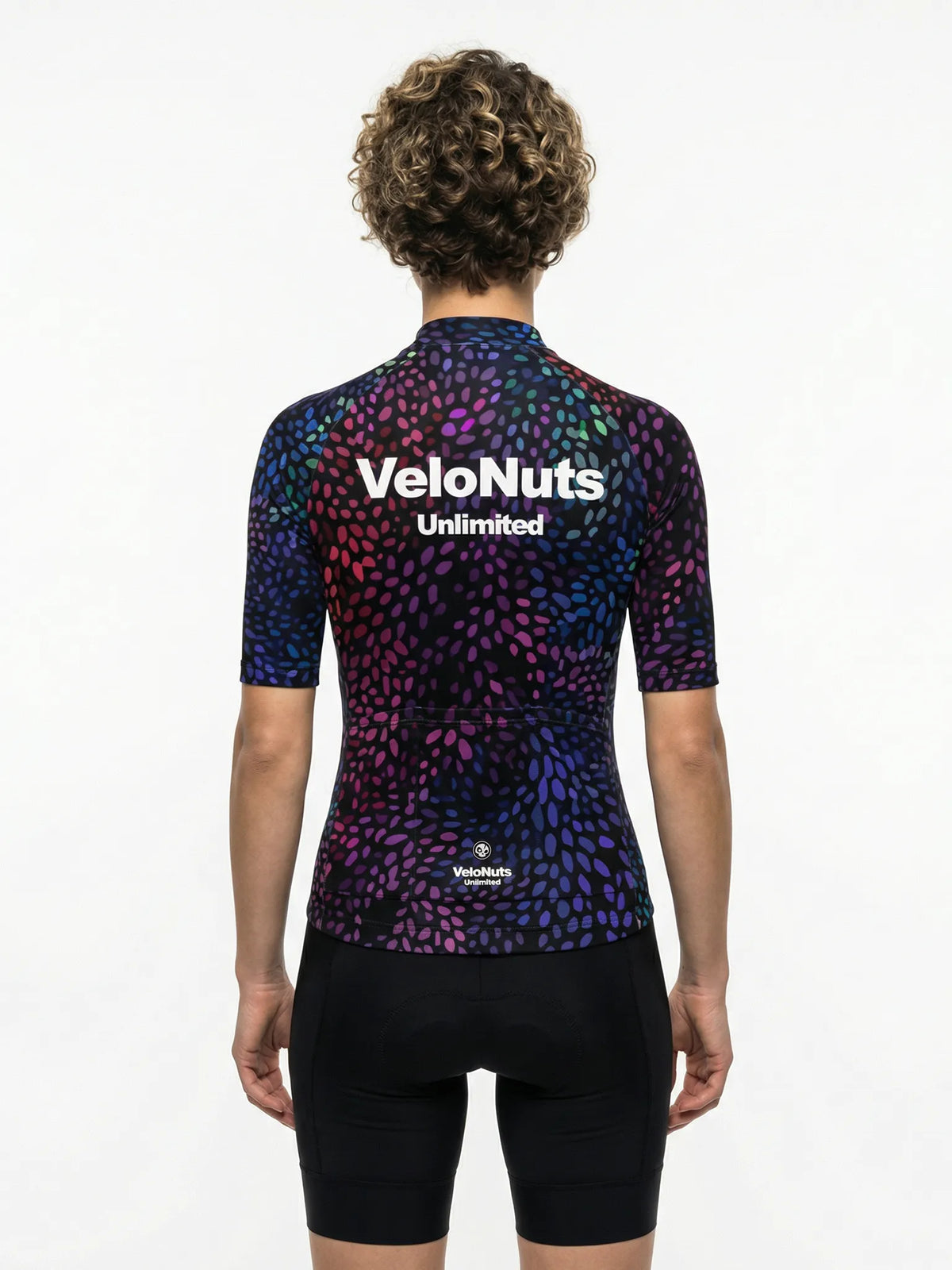 ROCKBROS dames fietsshirt Biolume Garden ademend wielershirt Neon Seed Burst