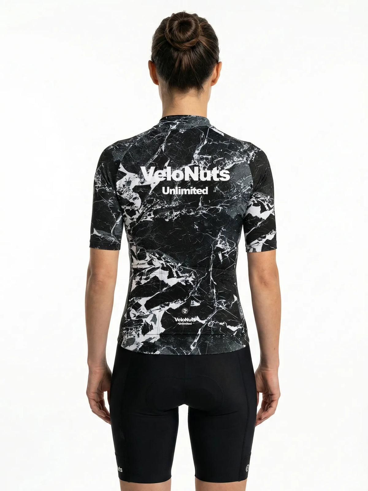 ROCKBROS dames fietsshirt Liquid Terrain ademend wielershirt Noir Marble