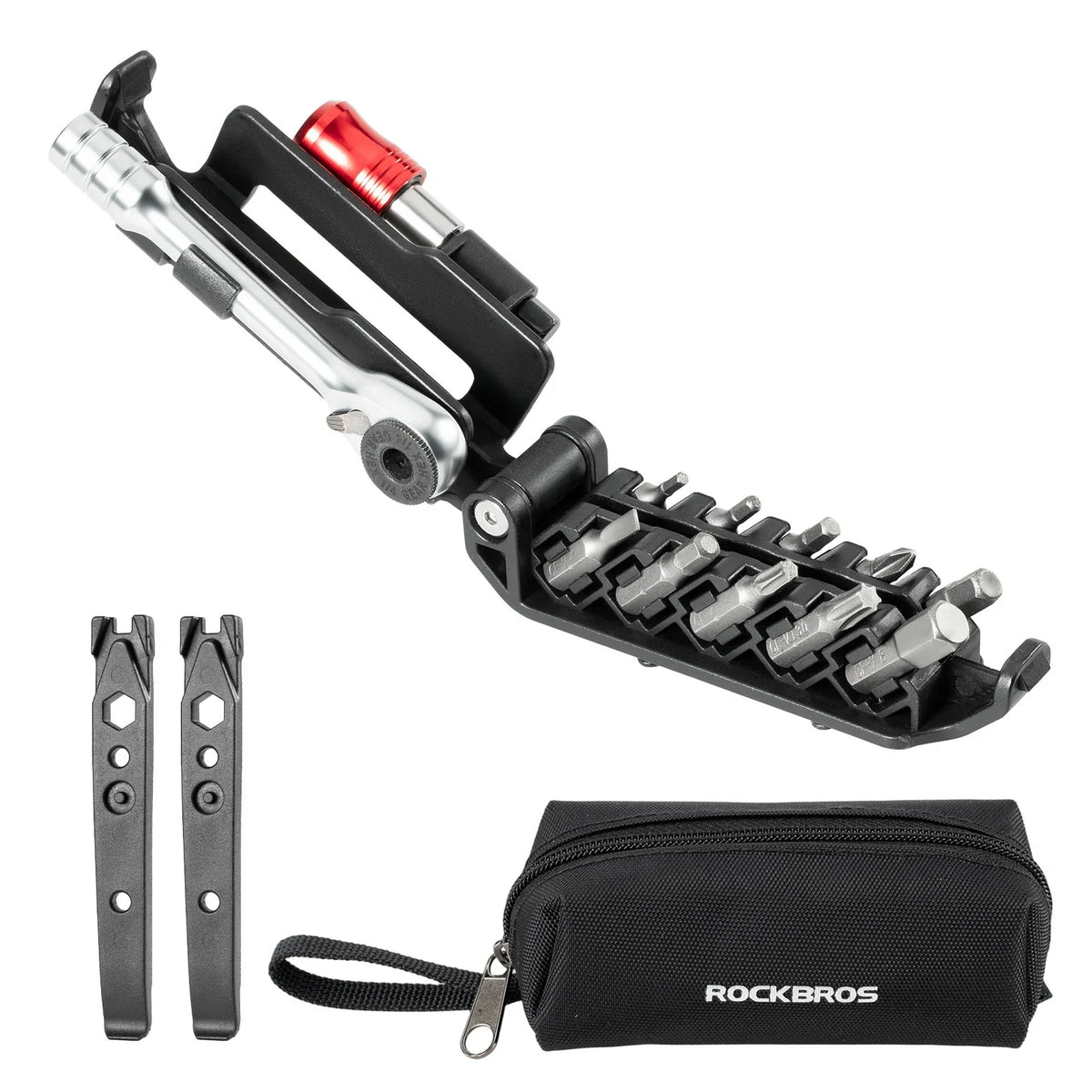 ROCKBROS alles-in-één fietsonderhoud pocket tool
