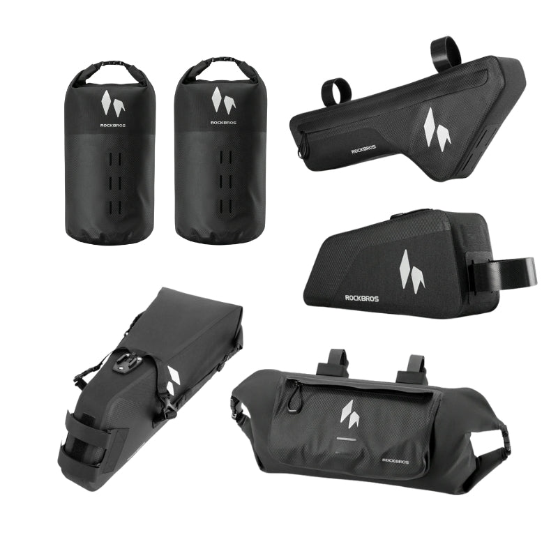 RideMate waterdichte fietstassenset voor bikepacking
