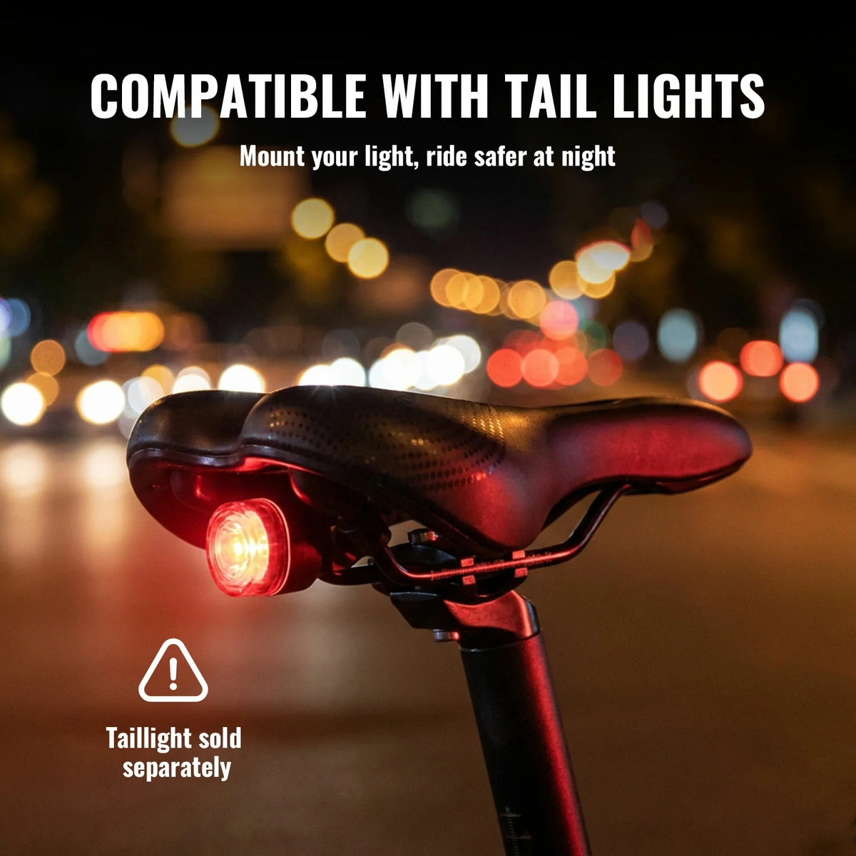 Comfortabel fietszadel met PU-leren oppervlak
