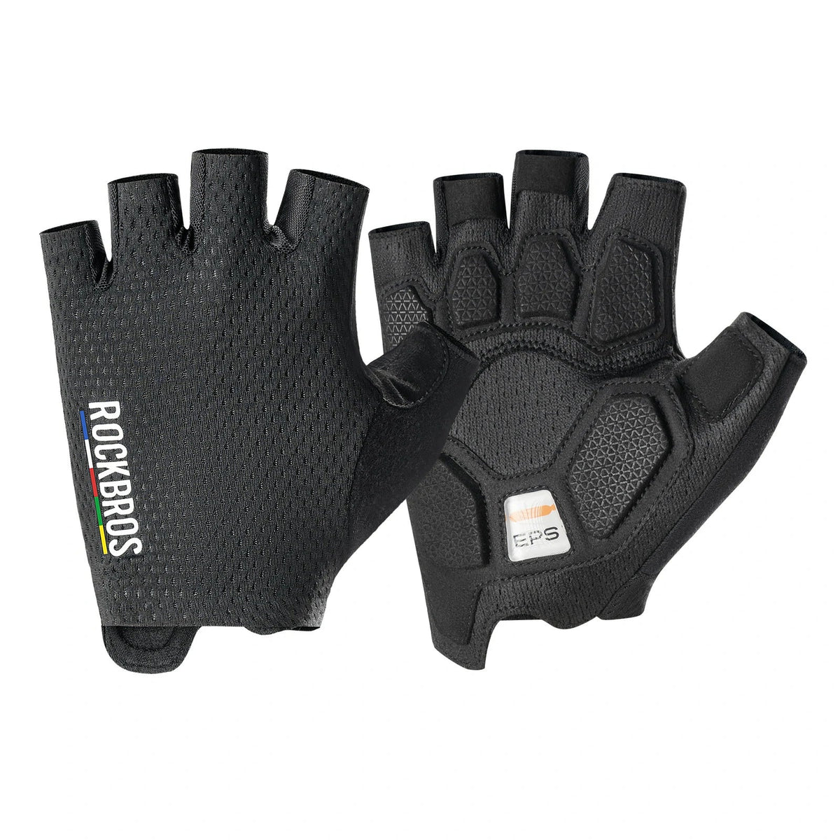 Korte fietshandschoenen met SBR-padding